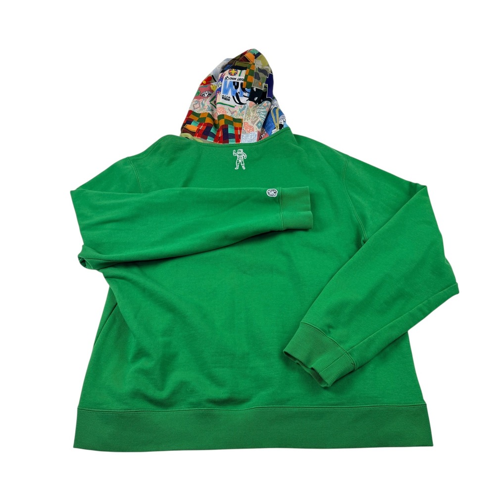 Billionaire Boys Club Green Astronaut Patchwork Hoodie Men's Size XXL - Picture 3 of 10